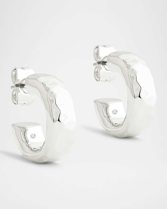 Farrier Huggie Hoop Earrings